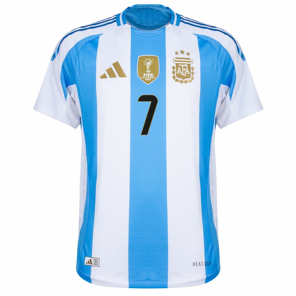 Maillot Argentine Domicile 2024 2025 De Paul (2)