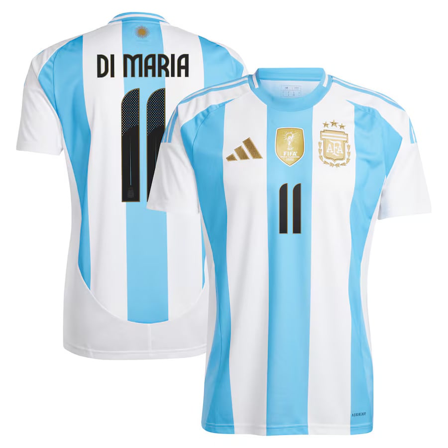 Maillot Argentine Domicile 2024 2025 Di Maria (1)