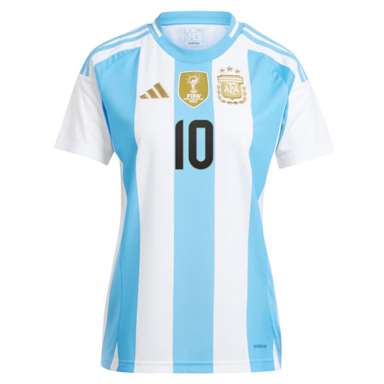 Argentina Home Jersey 2024 2025 Messi Women (2)