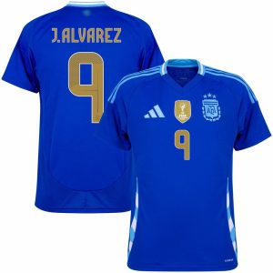 Argentina Away Jersey 2024 2025 Alvarez (1)