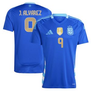 Argentina Away Jersey 2024 2025 Alvarez (1)
