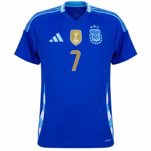 Argentina Away Jersey 2024 2025 De Paul (3)