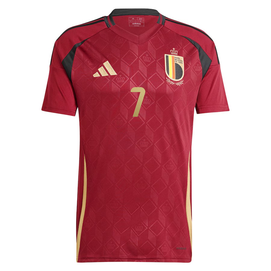Maillot Belgique Domicile Euro 2024 De Bruyne (2)