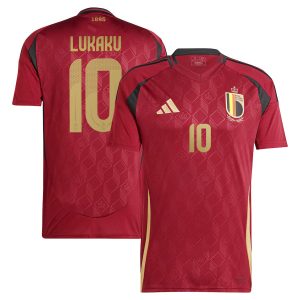 Belgium Home Euro 2024 Lukaku Jersey (1)