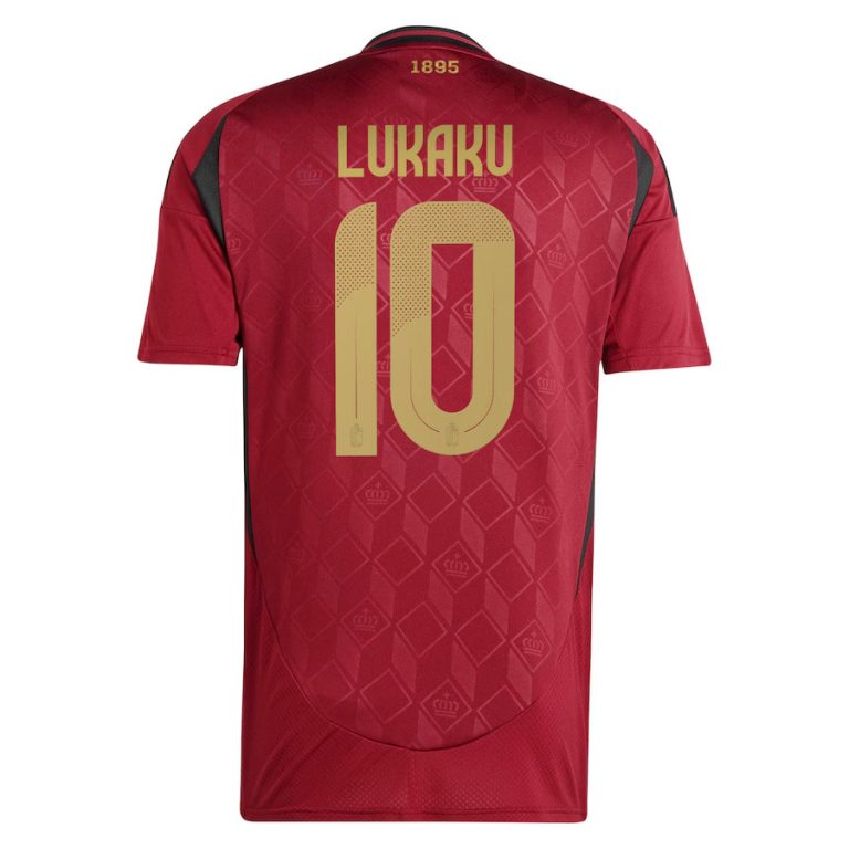 Belgium Home Euro 2024 Lukaku Jersey (3)