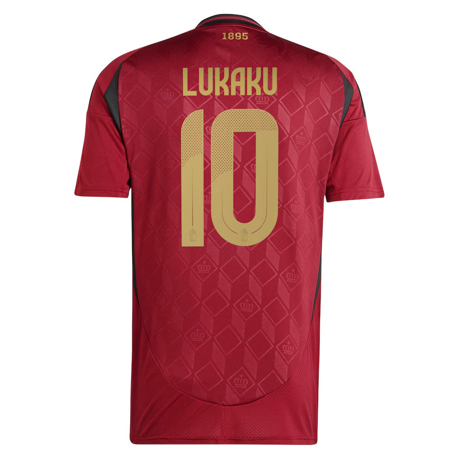 Maillot Belgique Domicile Euro 2024 Lukaku (3)