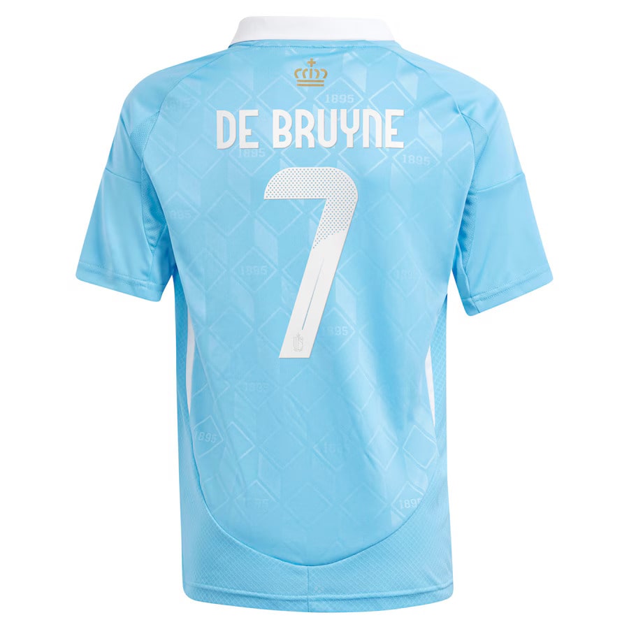 Maillot Belgique Enfant Exterieur Euro 2024 De Bruyne (3)