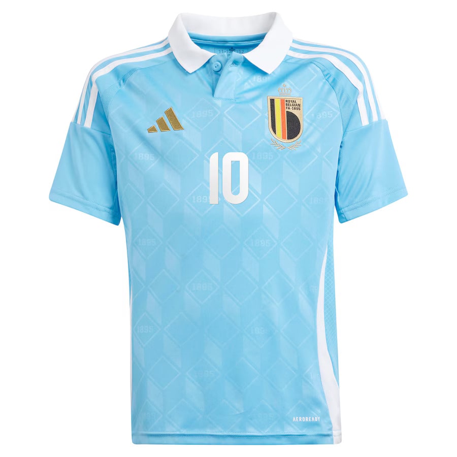 Maillot Belgique Enfant Exterieur Euro 2024 Lukaku (2)