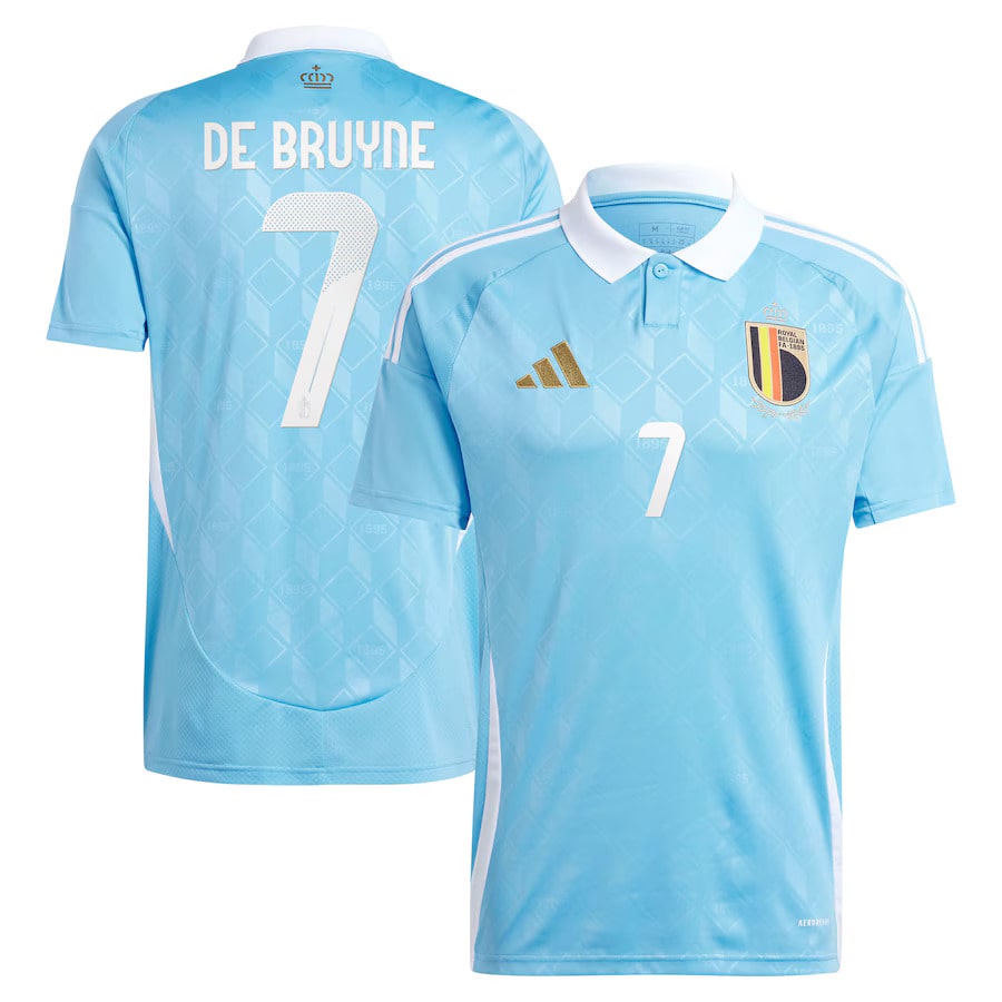 Maillot Belgique Exterieur Euro 2024 De Bruyne (1)