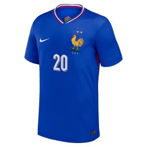 Maillot Equipe de France Domicile Euro 2024 Diaby (2)