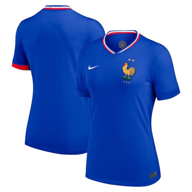 France Home Team Euro 2024 Women's Jersey (1)