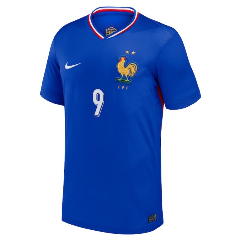 France Home Team Euro 2024 Giroud Jersey (2)