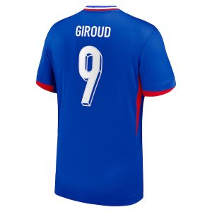 France Home Team Euro 2024 Giroud Jersey (3)