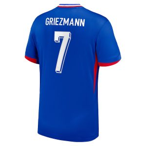 France Home Team Euro 2024 Griezmann Jersey (3)