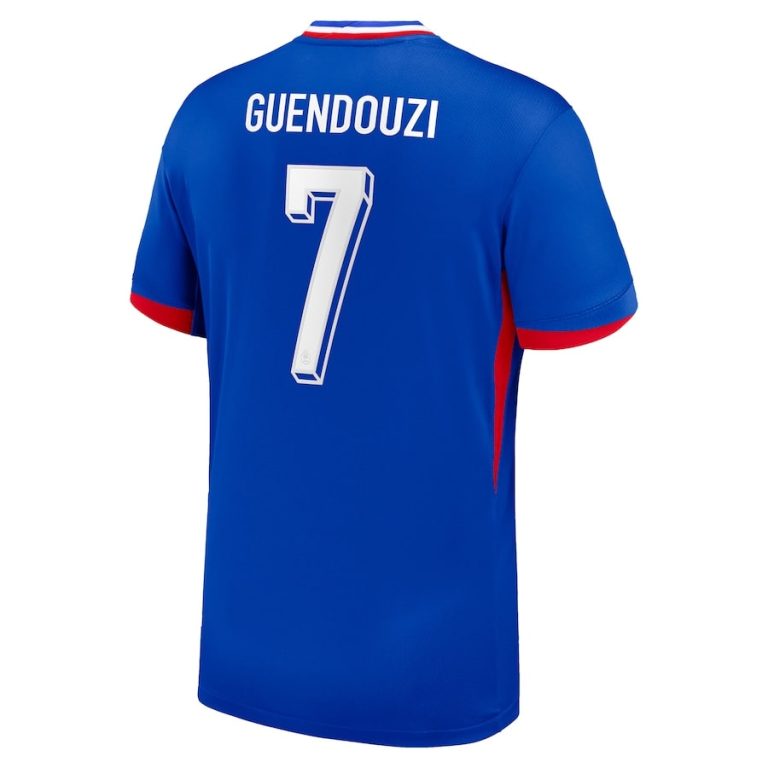 Maillot Equipe de France Domicile Euro 2024 Guendouzi (3)