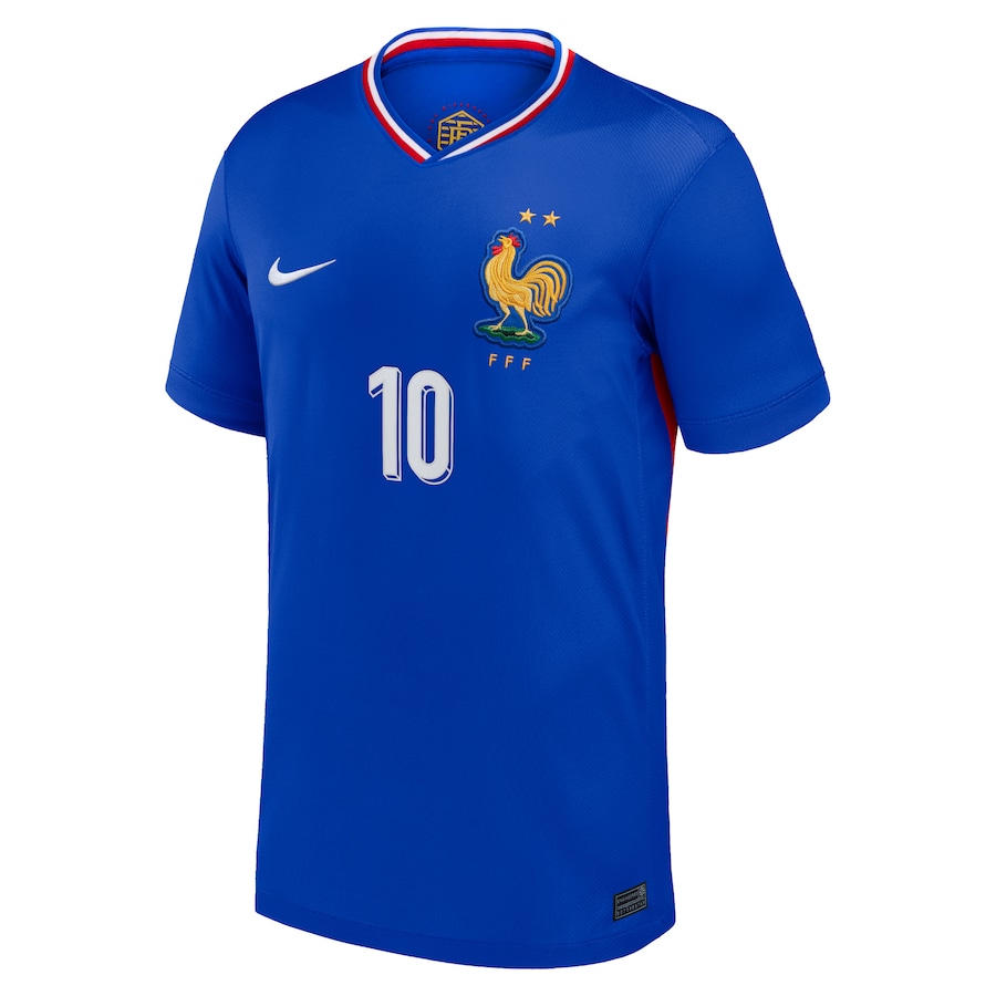 Maillot Equipe de France Domicile Euro 2024 Mbappe (2)
