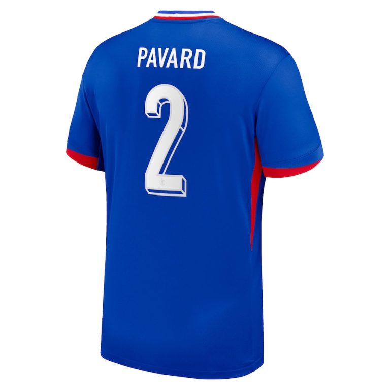Maillot Equipe de France Domicile Euro 2024 Pavard (3)