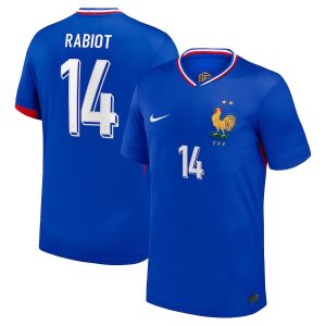 Maillot Equipe de France Domicile Euro 2024 Rabiot (1)
