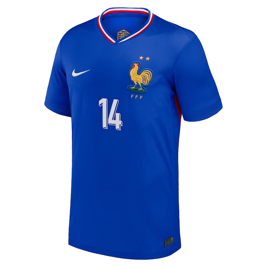 Maillot Equipe de France Domicile Euro 2024 Rabiot (2)