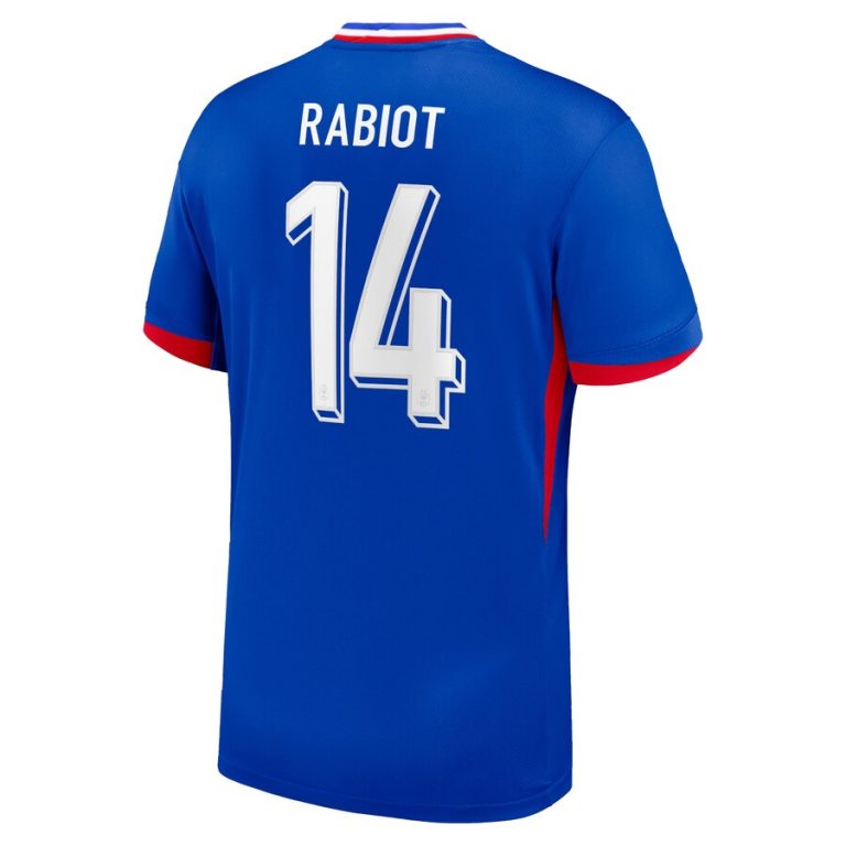 Maillot Equipe de France Domicile Euro 2024 Rabiot (3)