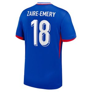 Maillot Equipe de France Domicile Euro 2024 Zaire-Emery (3)