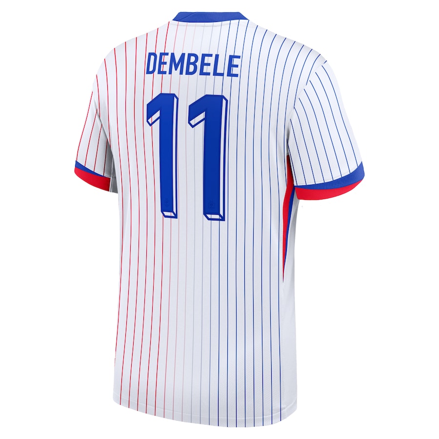 Maillot Equipe de France Exterieur Euro 2024 Dembelé (3)