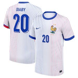 French National Team Away Euro 2024 Diaby Jersey (1)