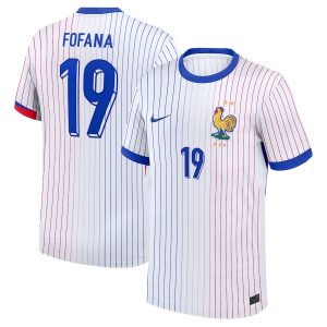 French National Team Away Euro 2024 Fofana Jersey (1)