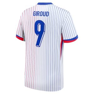 French Team Away Euro 2024 Giroud Jersey (3)