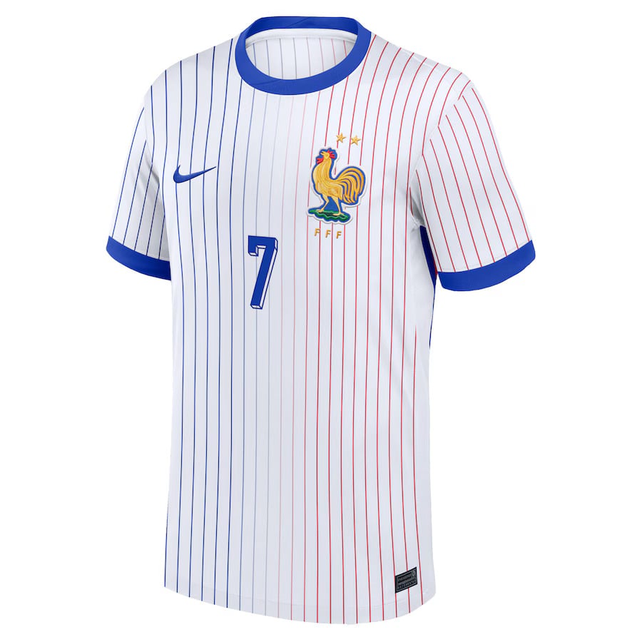 Maillot Equipe de France Extérieur Euro 2024 Griezman (2)