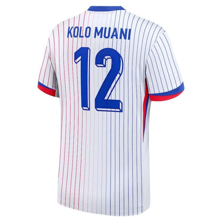 Maillot Equipe de France Exterieur Euro 2024 Kolo Muani (3)