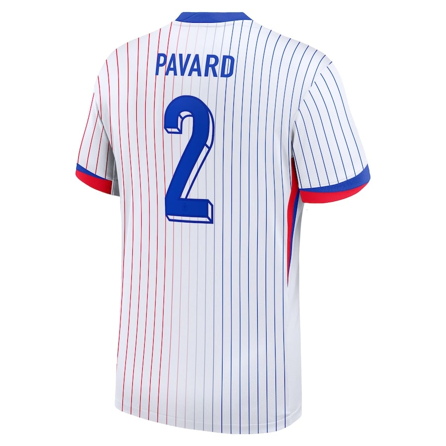 Maillot Equipe de France Exterieur Euro 2024 Pavard (3)