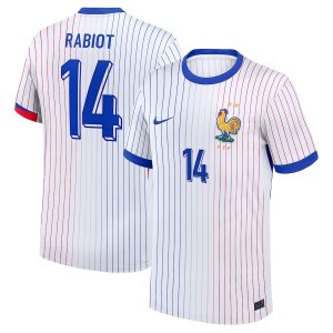 French National Team Away Euro 2024 Rabiot Jersey (1)
