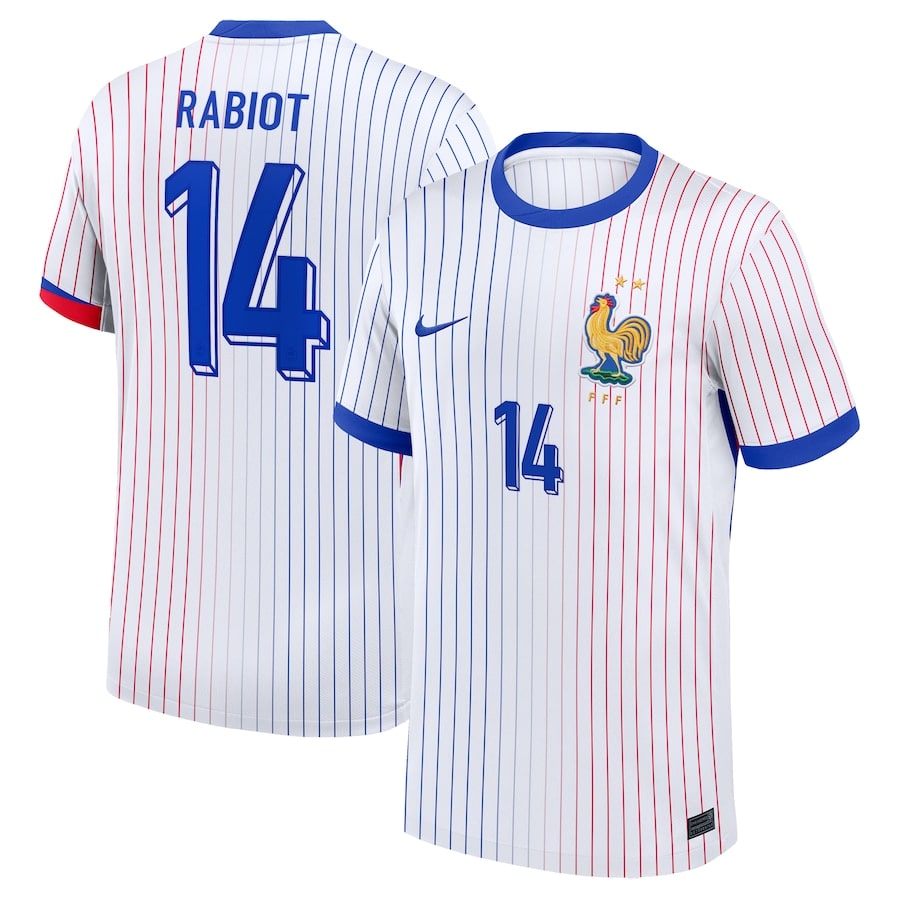 Maillot Equipe de France Exterieur Euro 2024 Rabiot (1)