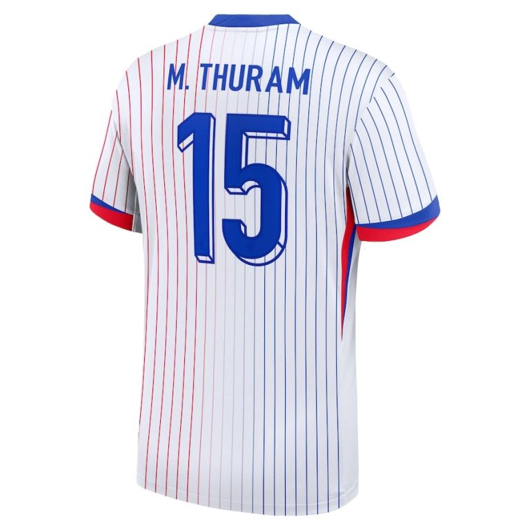 Maillot Equipe de France Exterieur Euro 2024 Thuram (3)