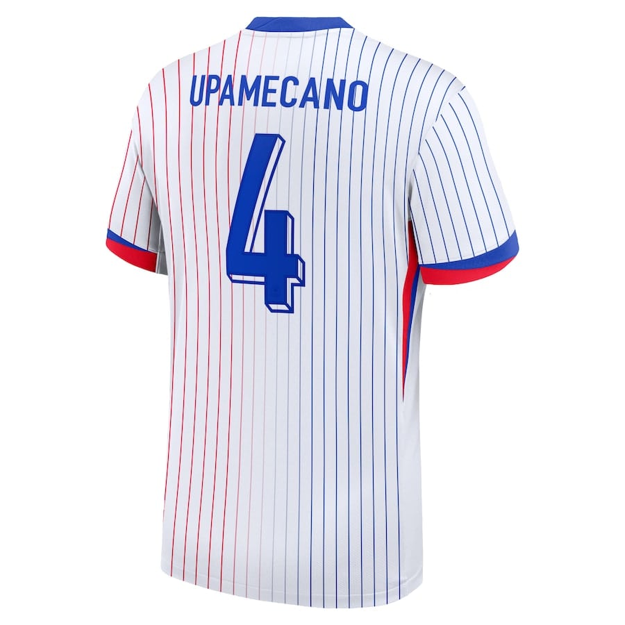 Maillot Equipe de France Exterieur Euro 2024 Upamecano (3)