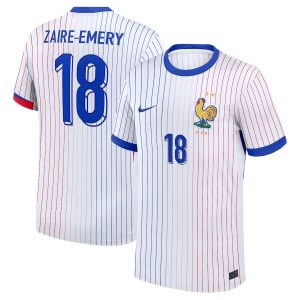 French Team Away Euro 2024 Zaire-Emery Jersey (1)