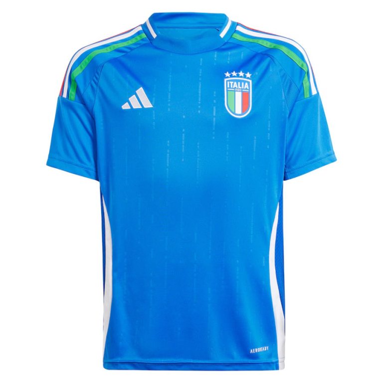 Italy Home Euro 2024 Kids Jersey (2)