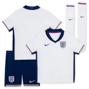 England Children's Home Kit Euro 2024 Jersey (1)