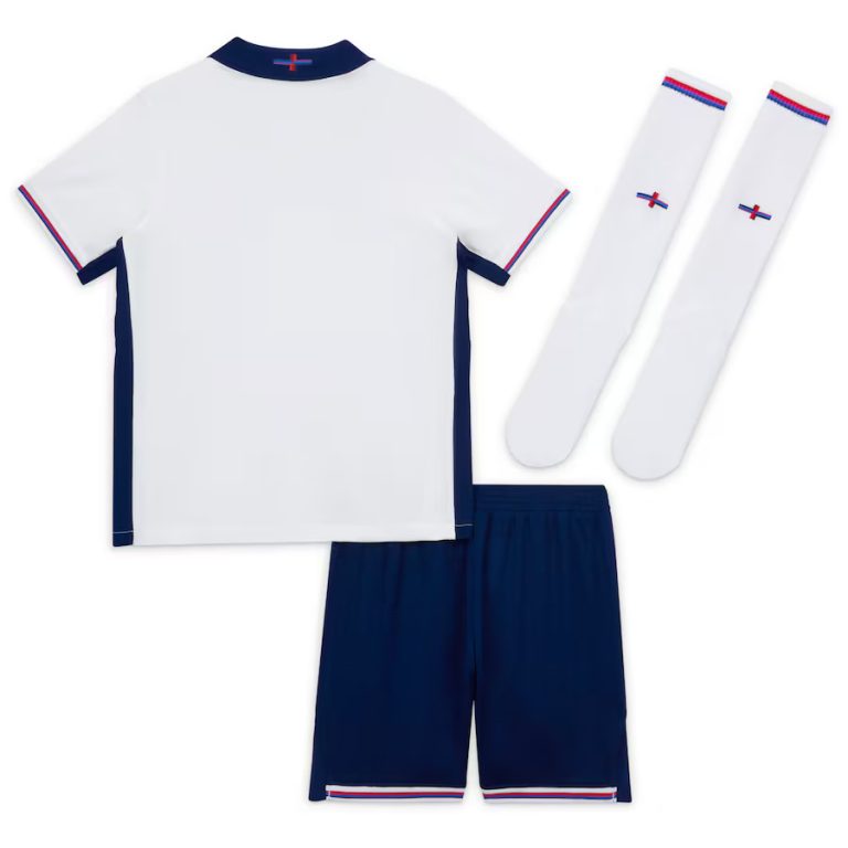 England Children's Home Kit Euro 2024 Jersey (3)