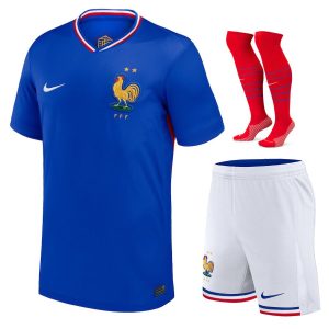 Maillot Kit Enfant Equipe De France Domicile Euro 2024