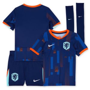 Netherlands Youth Away Euro 2024 Jersey Kit (1)
