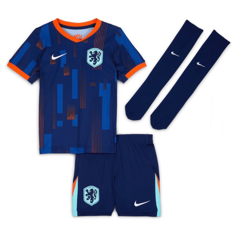 Netherlands Youth Away Euro 2024 Jersey Kit (2)
