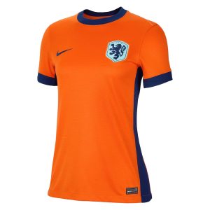 Camiseta de local de Holanda Eurocopa 2024 para mujer (2)