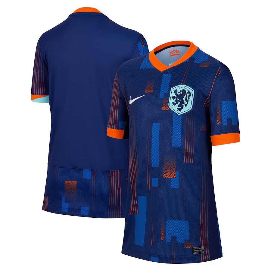Maillot Pays Bas Exterieur Euro 2024 Enfant (1)