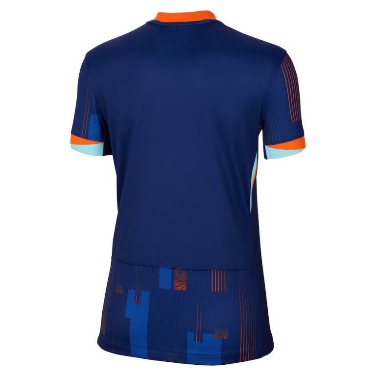 Camiseta holandesa visitante Eurocopa 2024 mujer (3)