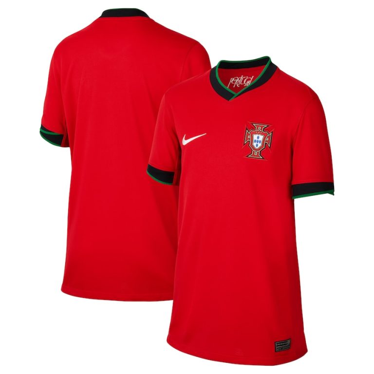 Portugal Home Euro 2024 Kids Jersey (1)