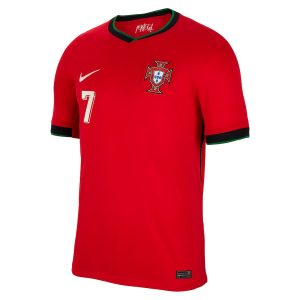 Portugal Home Euro 2024 Ronaldo Jersey (2)