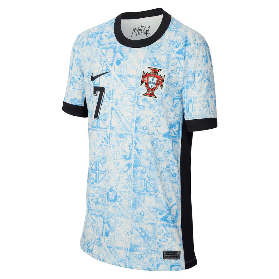 Maillot Portugal Exterieur Euro 2024 Ronaldo Enfant (2)