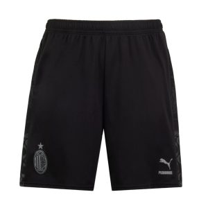 AC Milan Shorts 2023 2024 Fourth X Pleasures Black